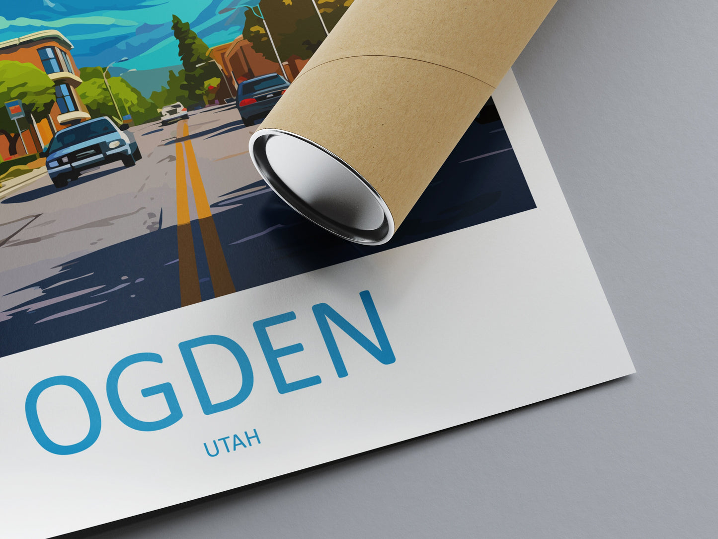 Ogden Travel Print Wall Art Ogden Wall Hanging Home Décor Ogden Gift Art Lovers Utah Art Lover Gift Travel Poster