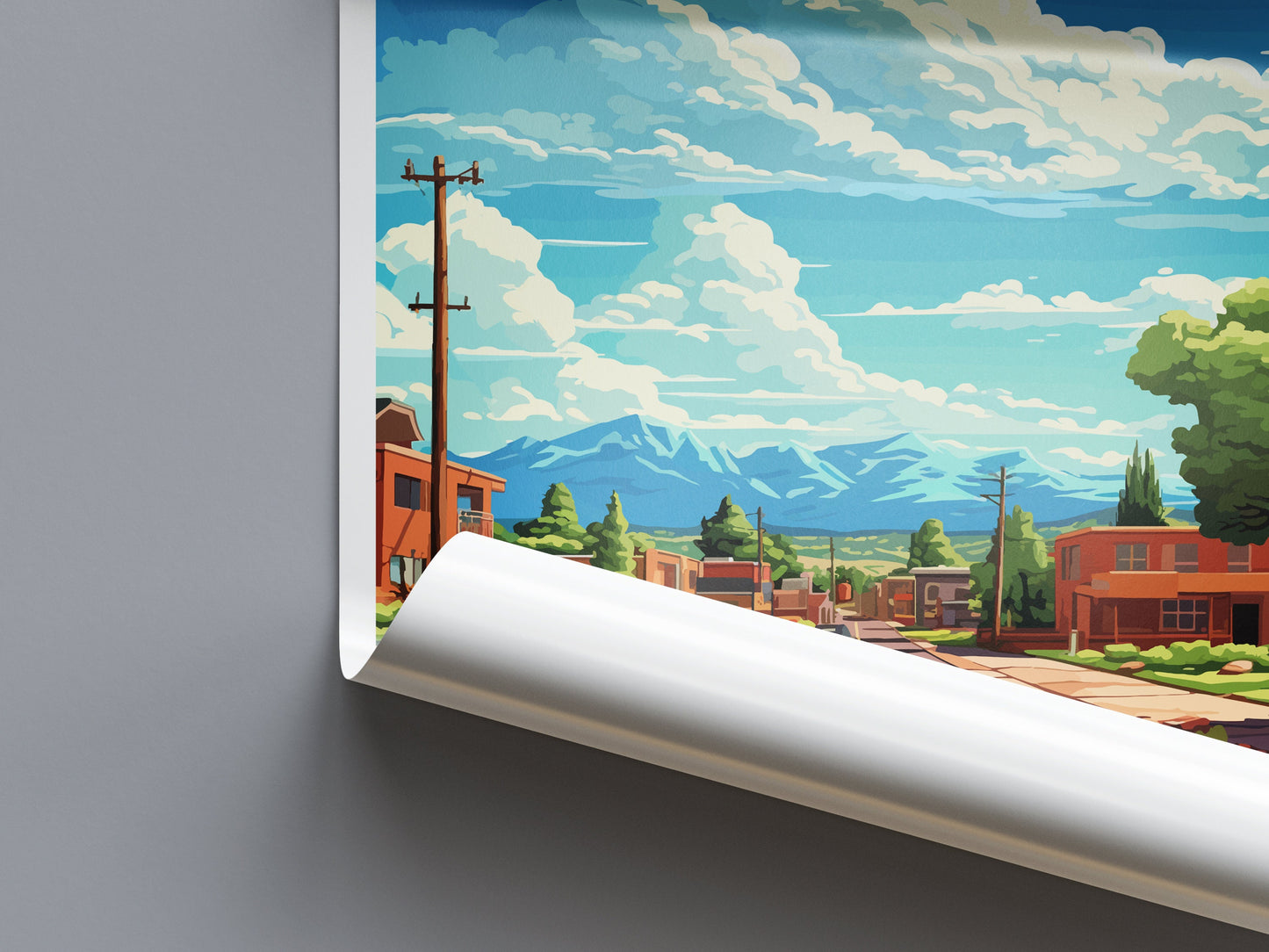Hurricane Travel Print Wall Art Hurricane Wall Hanging Home Décor Hurricane Gift Art Lovers Utah Art Lover Gift Travel Poster