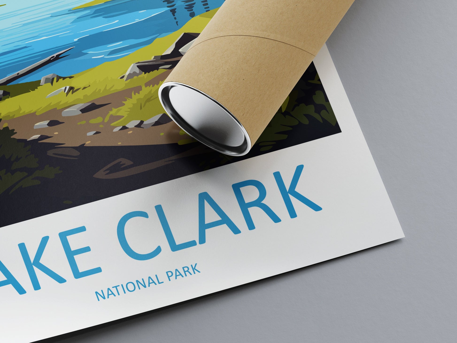 Lake Clark National Park Travel Print Wall Art Lake Clark Wall Hanging Home Décor Lake Clark Gift Art Lovers Alaska Art Lover Gift Lake