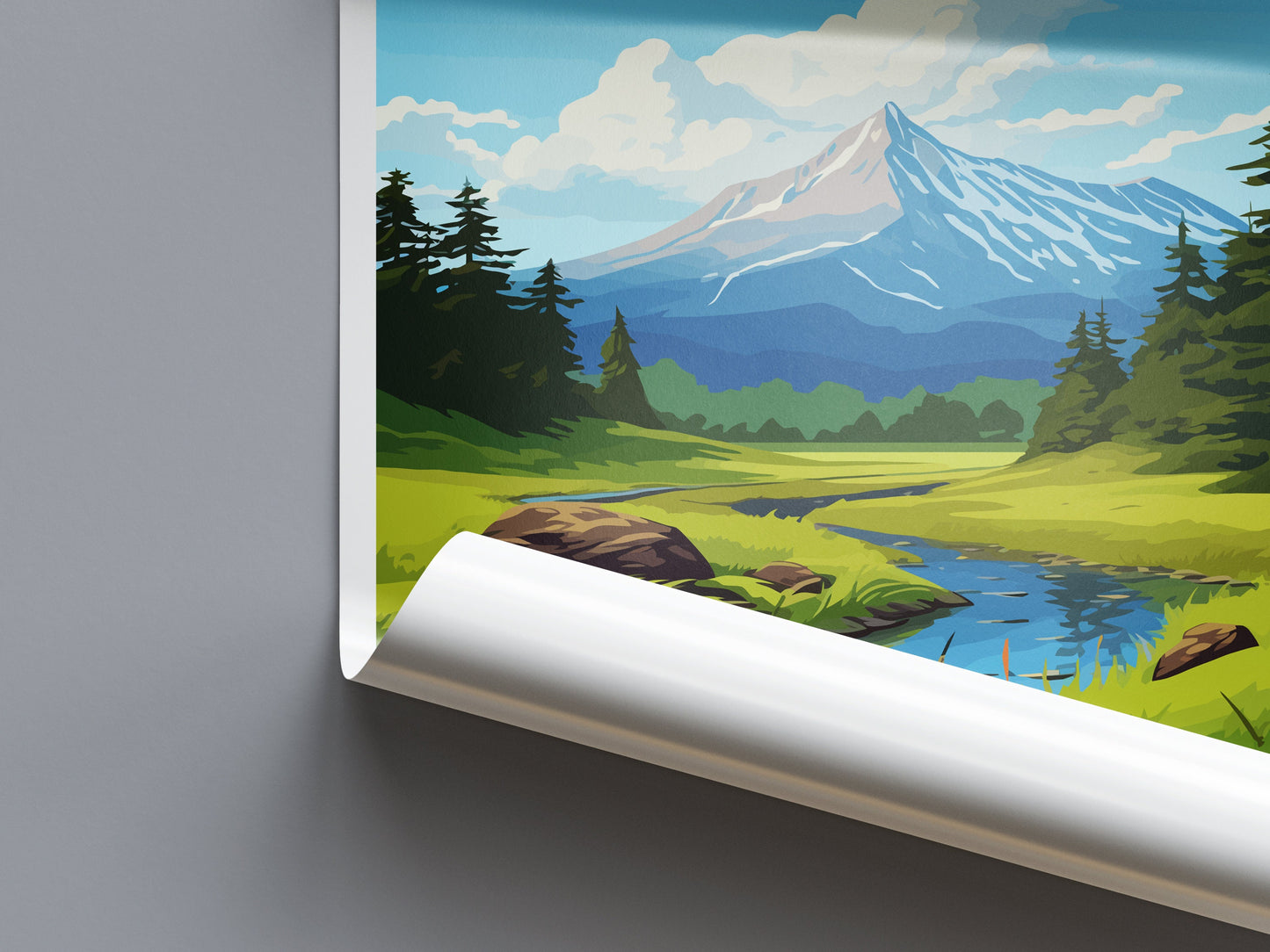 Sitka National Park Travel Print Wall Art Sitka Wall Hanging Home Décor Sitka Gift Art Lovers Alaska Art Lover Gift Sitka Park