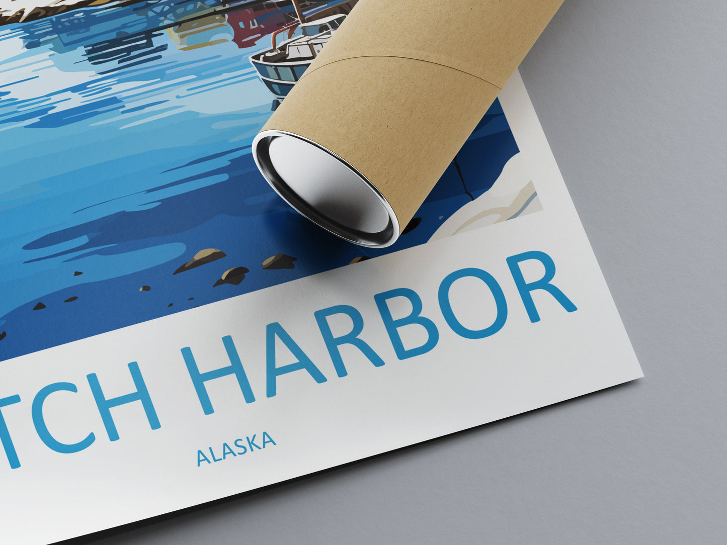 Dutch Harbor Travel Print Wall Art Dutch Harbor Wall Hanging Home Décor Dutch Harbor Gift Art Lovers Alaska Art Lover Gift Dutch Harbor