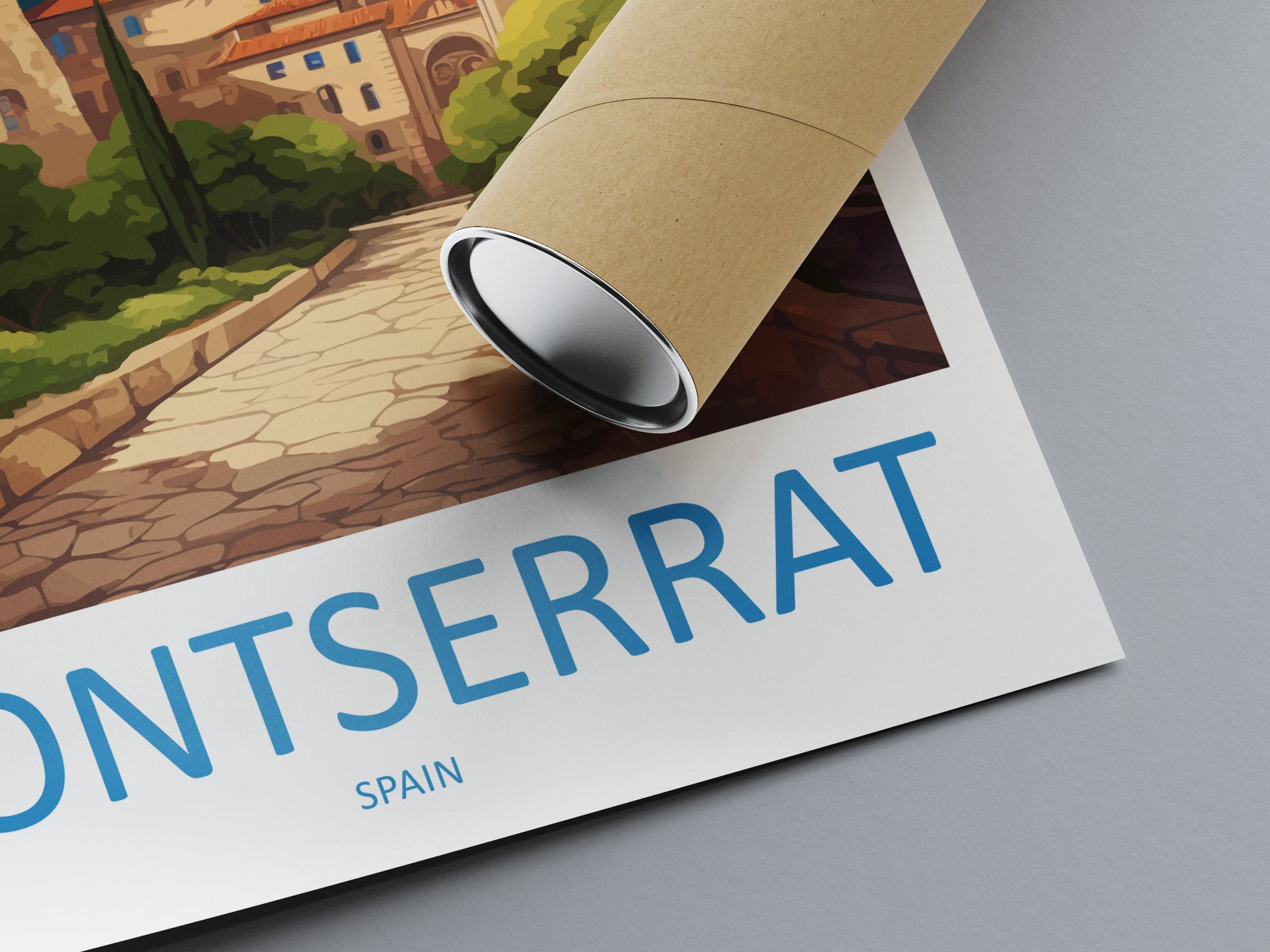 Montserrat Travel Print Wall Art Montserrat Wall Hanging Home Décor Montserrat Gift Art Lovers Spain Art Lover Gift Montserrat Print Spain