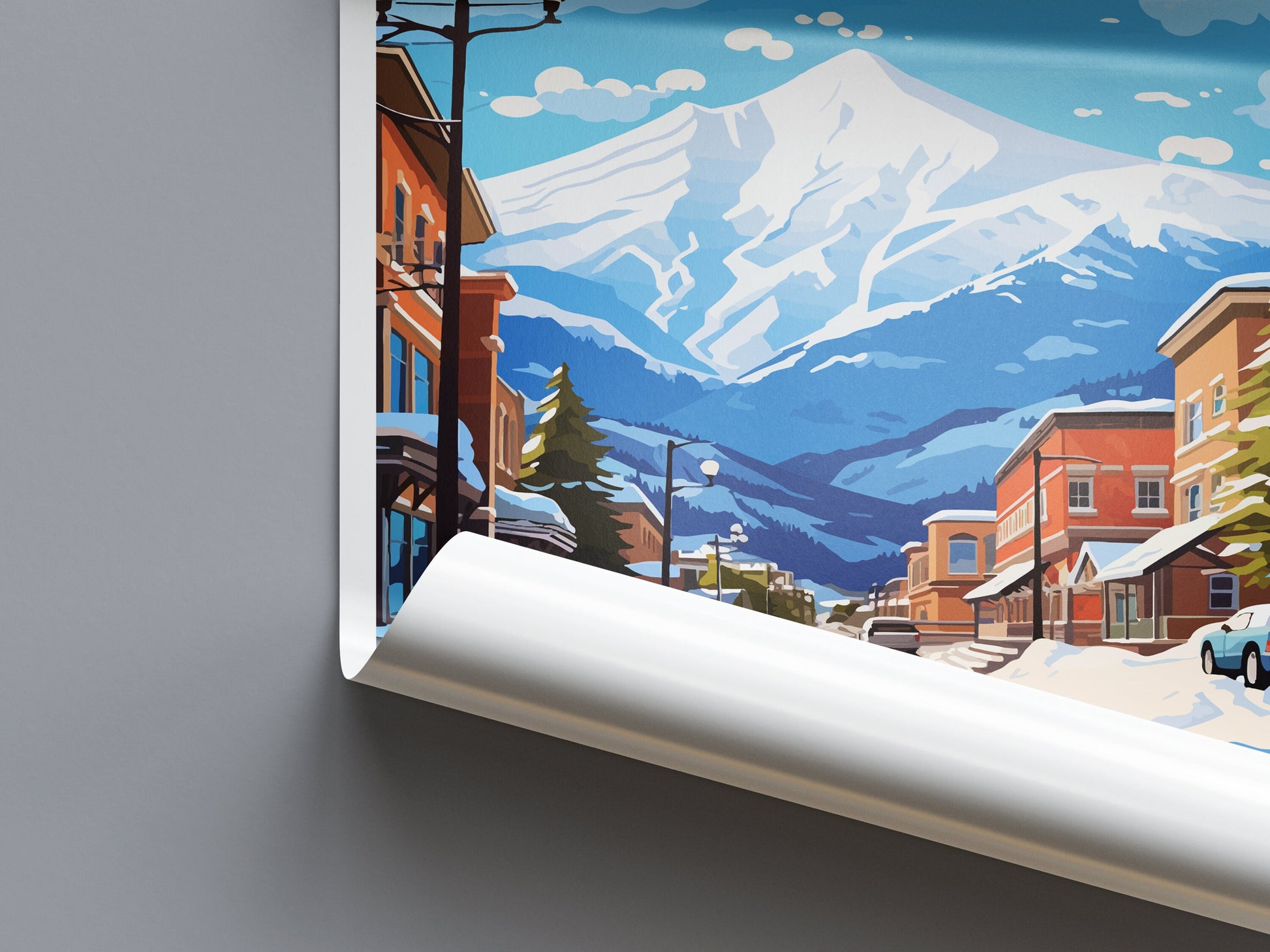 Brian Head Travel Print Wall Art Brian Head Wall Hanging Home Décor Brian Head Art Lovers Utah Art Lover Gift