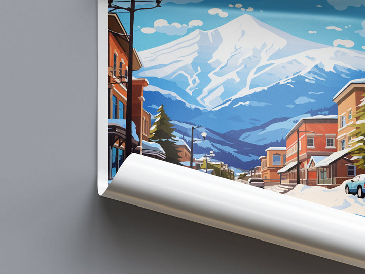 Brian Head Travel Print Wall Art Brian Head Wall Hanging Home Décor Brian Head Art Lovers Utah Art Lover Gift