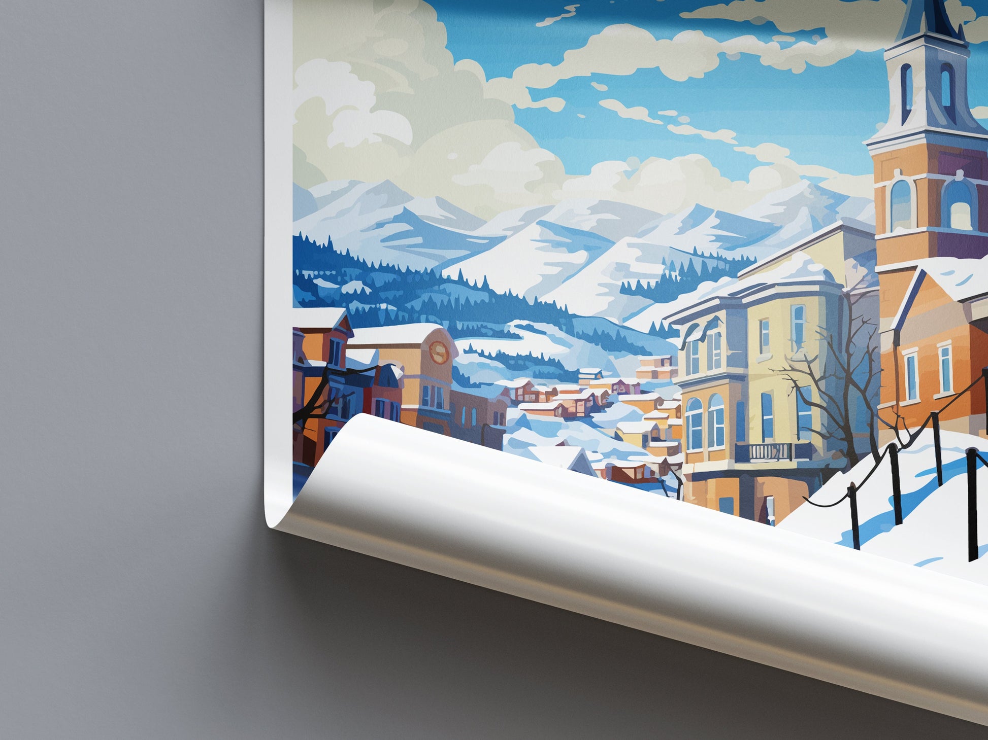 Brian Head Travel Print Wall Art Brian Head Wall Hanging Home Décor Brian Head Art Lovers Utah Art Lover Gift