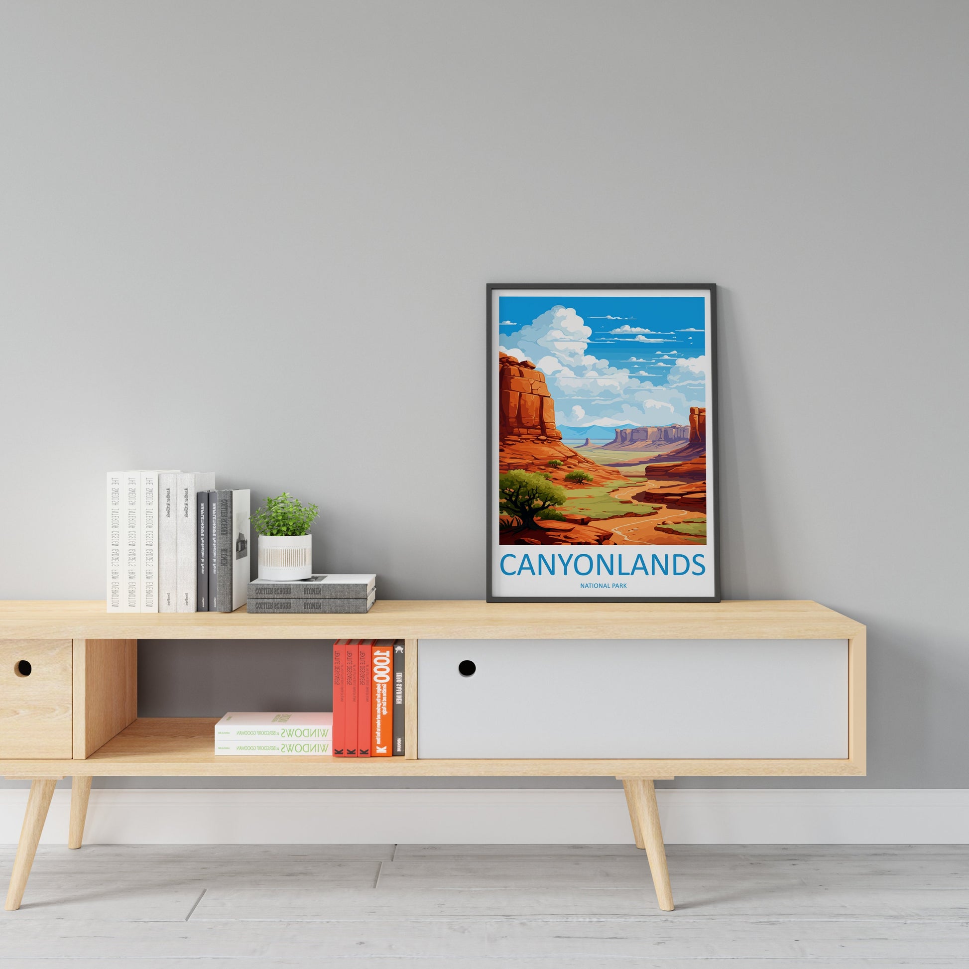 Canyonlands National Park Travel Print Wall Art Canyonlands National Park Wall Hanging Home Décor Canyonlands National Park Art Lovers