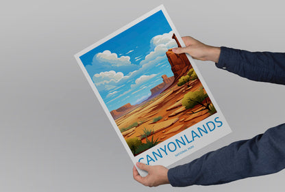Canyonlands National Park Travel Print Wall Art Canyonlands National Park Wall Hanging Home Décor Canyonlands National Park Art Lovers