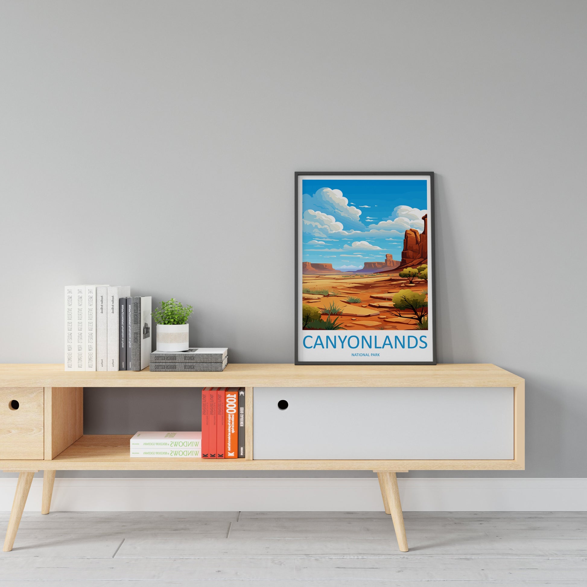 Canyonlands National Park Travel Print Wall Art Canyonlands National Park Wall Hanging Home Décor Canyonlands National Park Art Lovers