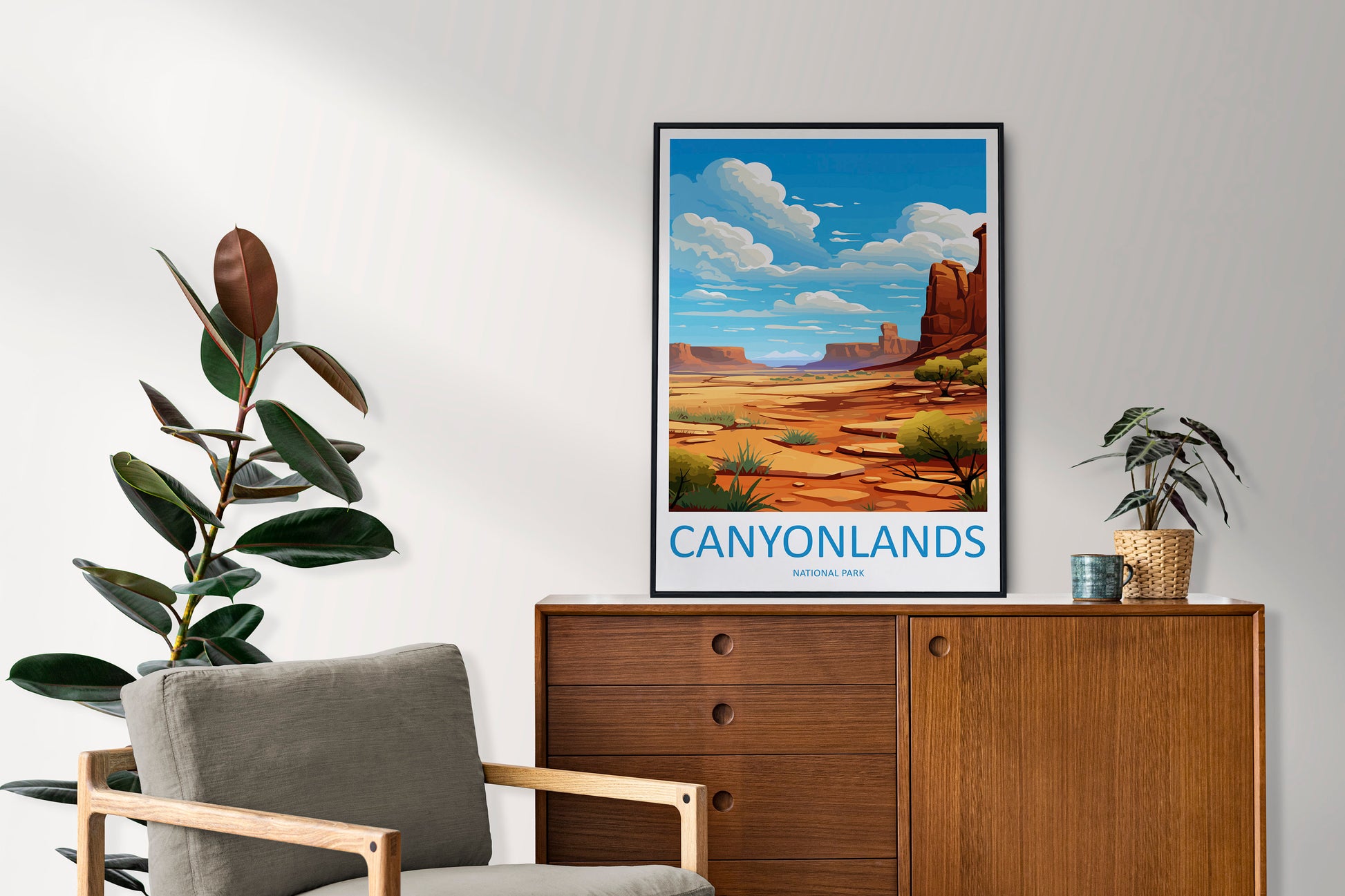 Canyonlands National Park Travel Print Wall Art Canyonlands National Park Wall Hanging Home Décor Canyonlands National Park Art Lovers