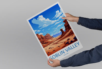 Goblin Valley State Park Travel Print Wall Art Goblin Valley State Park Wall Hanging Home Décor Goblin Valley State Park Art Lovers