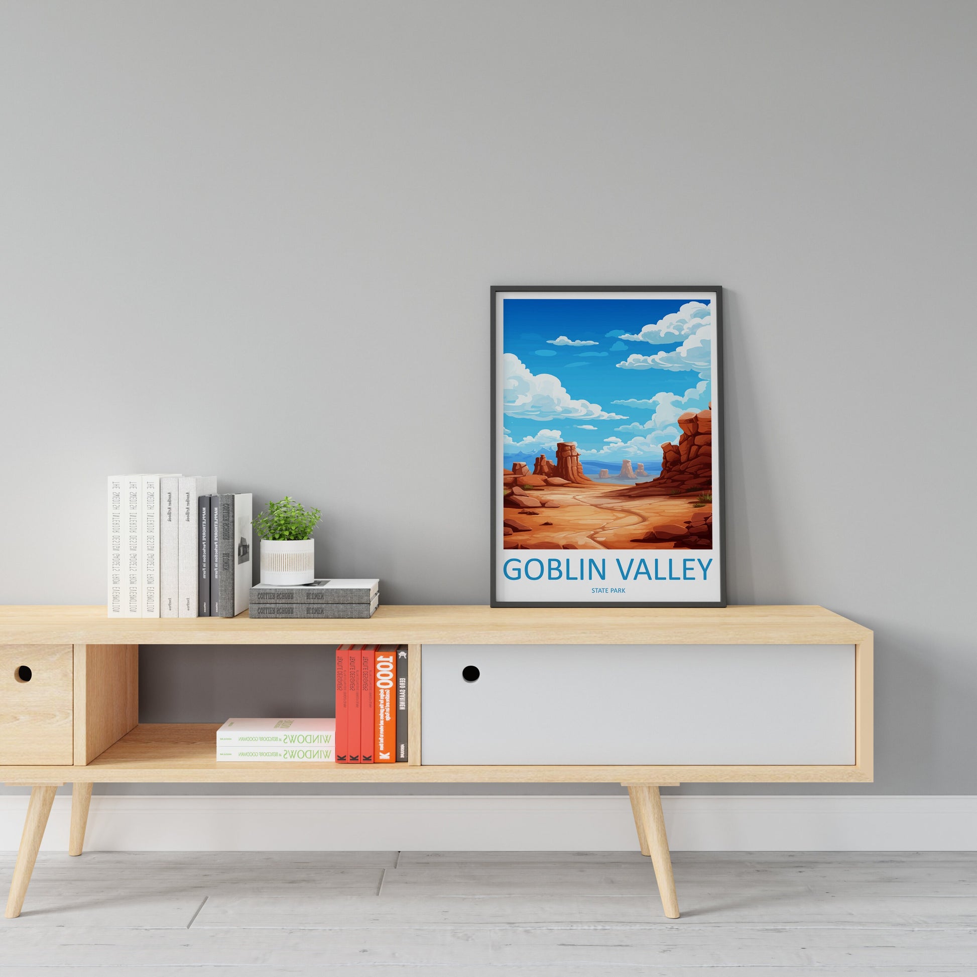 Goblin Valley State Park Travel Print Wall Art Goblin Valley State Park Wall Hanging Home Décor Goblin Valley State Park Art Lovers
