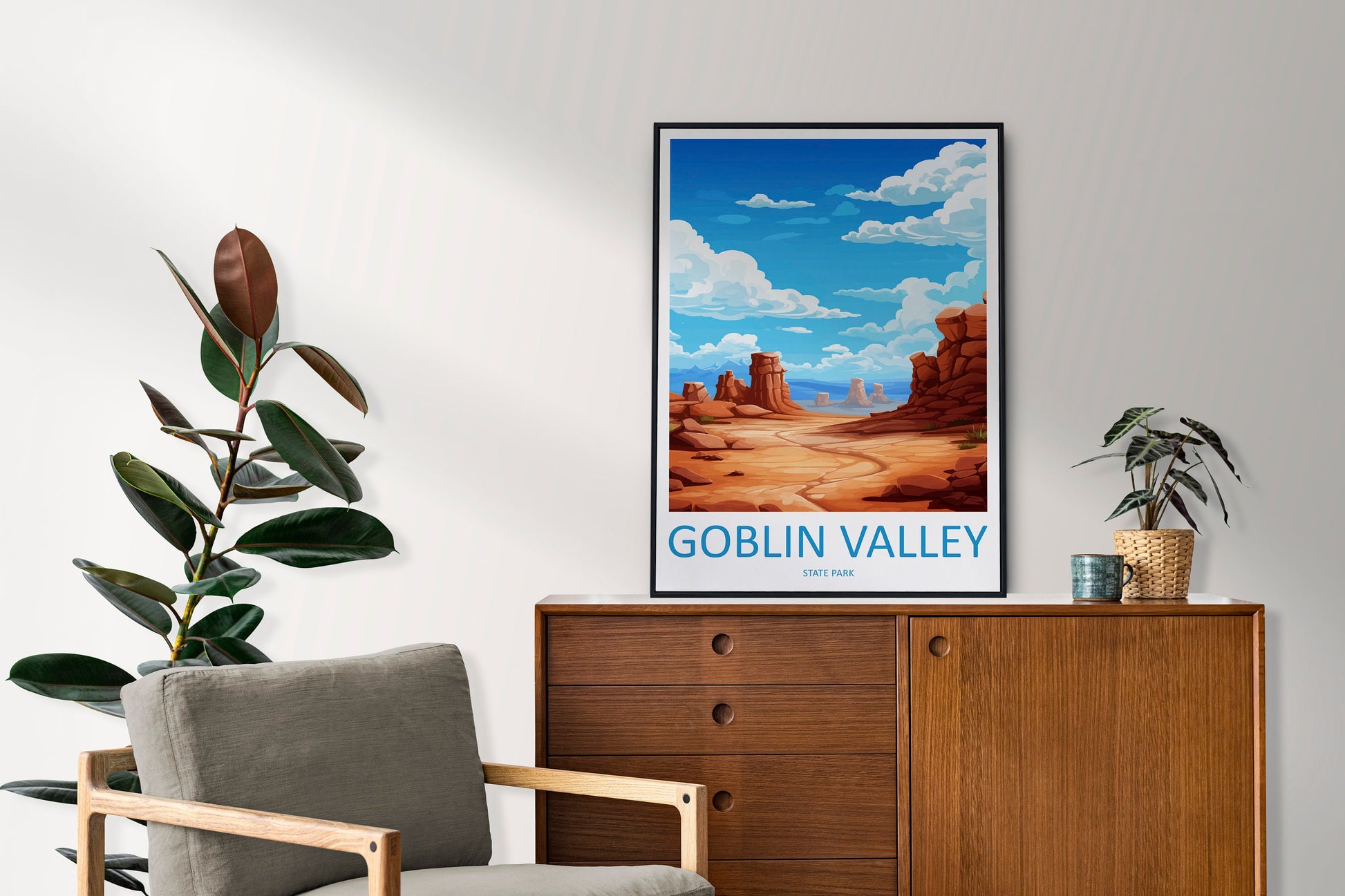 Goblin Valley State Park Travel Print Wall Art Goblin Valley State Park Wall Hanging Home Décor Goblin Valley State Park Art Lovers