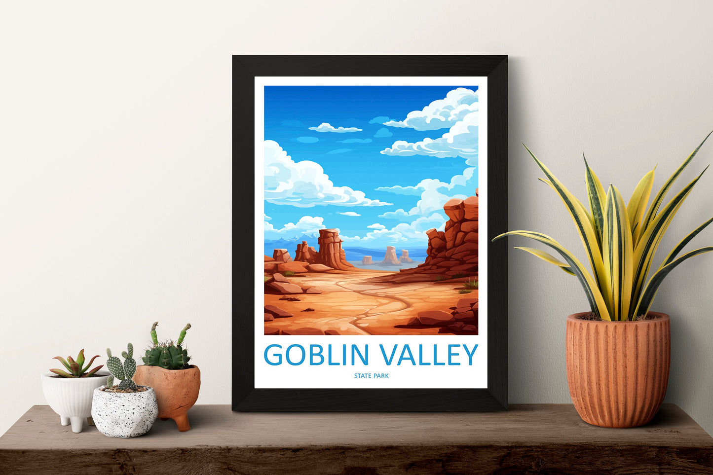 Goblin Valley State Park Travel Print Wall Art Goblin Valley State Park Wall Hanging Home Décor Goblin Valley State Park Art Lovers
