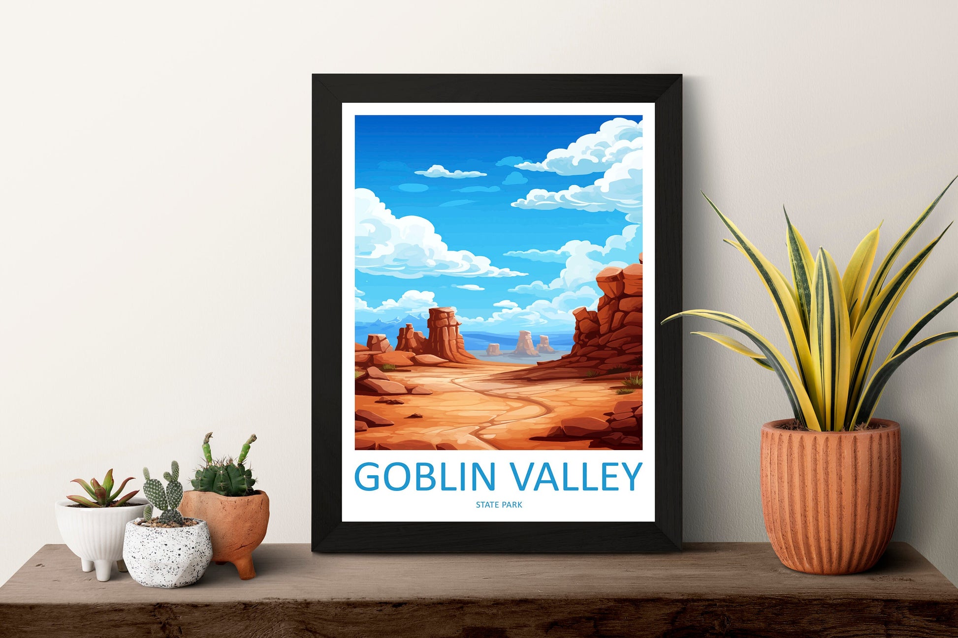 Goblin Valley State Park Travel Print Wall Art Goblin Valley State Park Wall Hanging Home Décor Goblin Valley State Park Art Lovers
