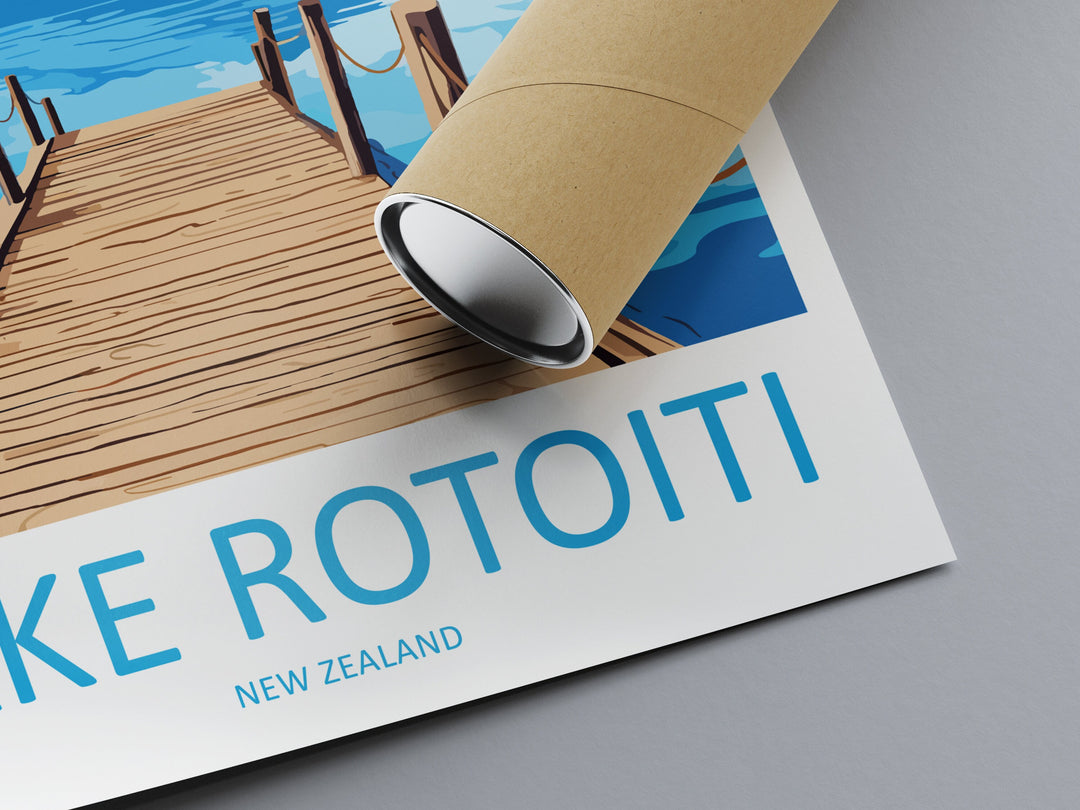 Lake Rotoiti Travel Print Wall Art Lake Rotoiti Wall Hanging Home Décor Lake Rotoiti Gift Art Lovers New Zealand Art Lover Gift Print