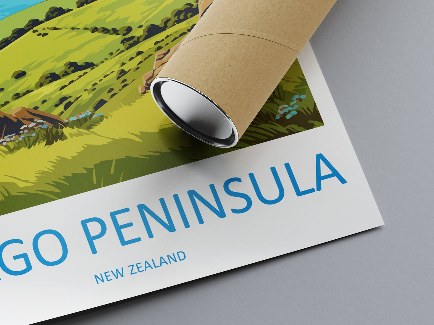 Otago Peninsula Travel Print Wall Art Otago Peninsula Wall Hanging Home Décor Otago Peninsula Gift Art Lovers New Zealand Art Lover Gift