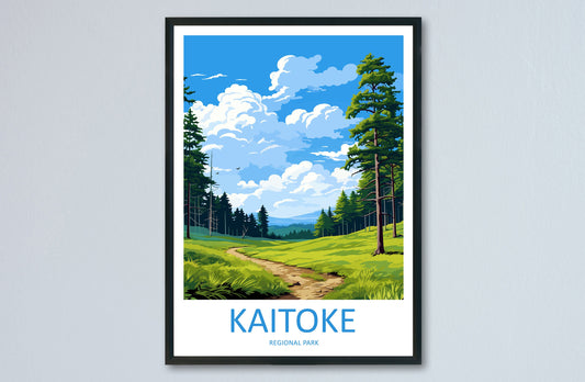 Kaitoke Regional Park Travel Print Wall Art Kaitoke Regional Park Wall Hanging Home Décor Kaitoke Regional Park Gift Art Lovers New Zealand