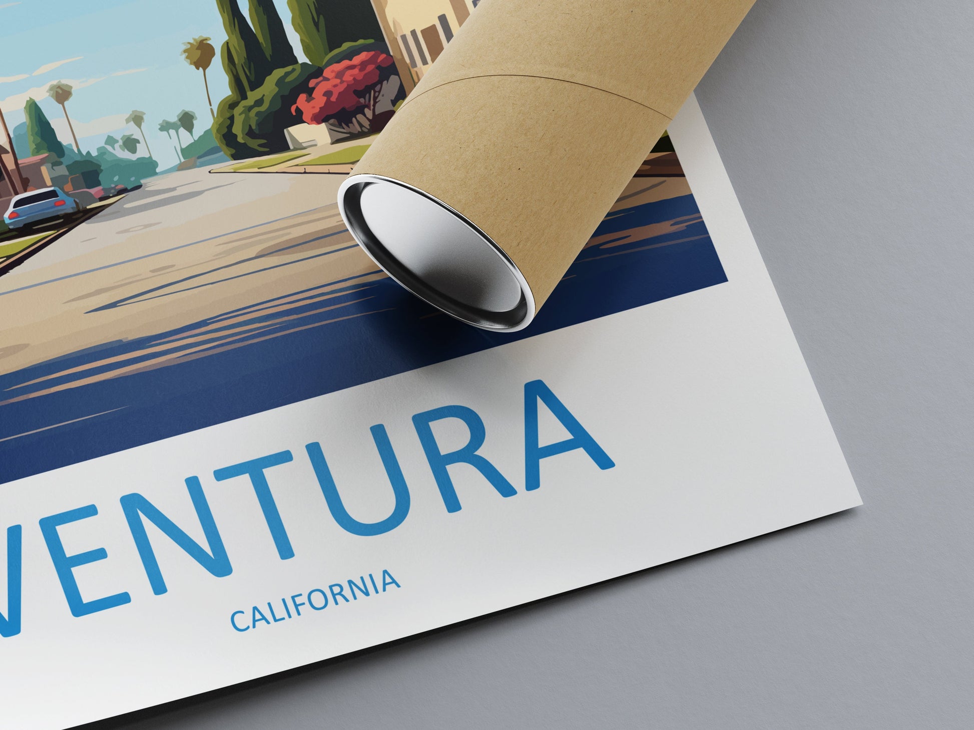 Ventura Travel Print Wall Art Ventura Wall Hanging Home Décor Ventura Gift Art Lovers California Art Lover