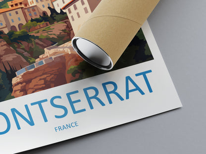 Montserrat Travel Print Wall Art Montserrat Wall Hanging Home Décor Montserrat Gift Art Lovers Spain Art Lover Gift Montserrat Print Spain