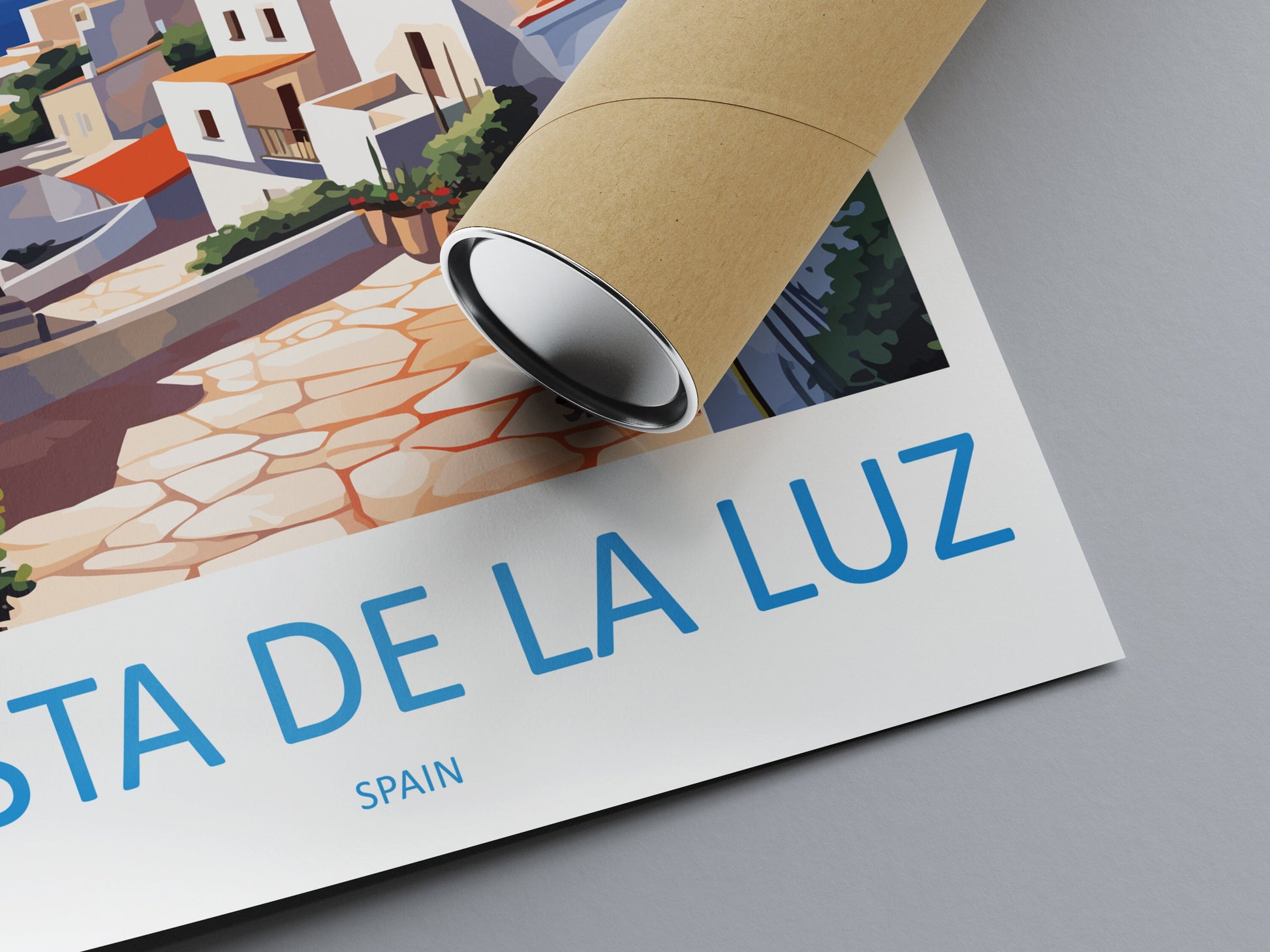 Costa de la Luz Travel Print Wall Art Costa de la Luz Wall Hanging Home Décor Costa de la Luz Gift Art Lovers Spain Art Gift Costa de la Luz