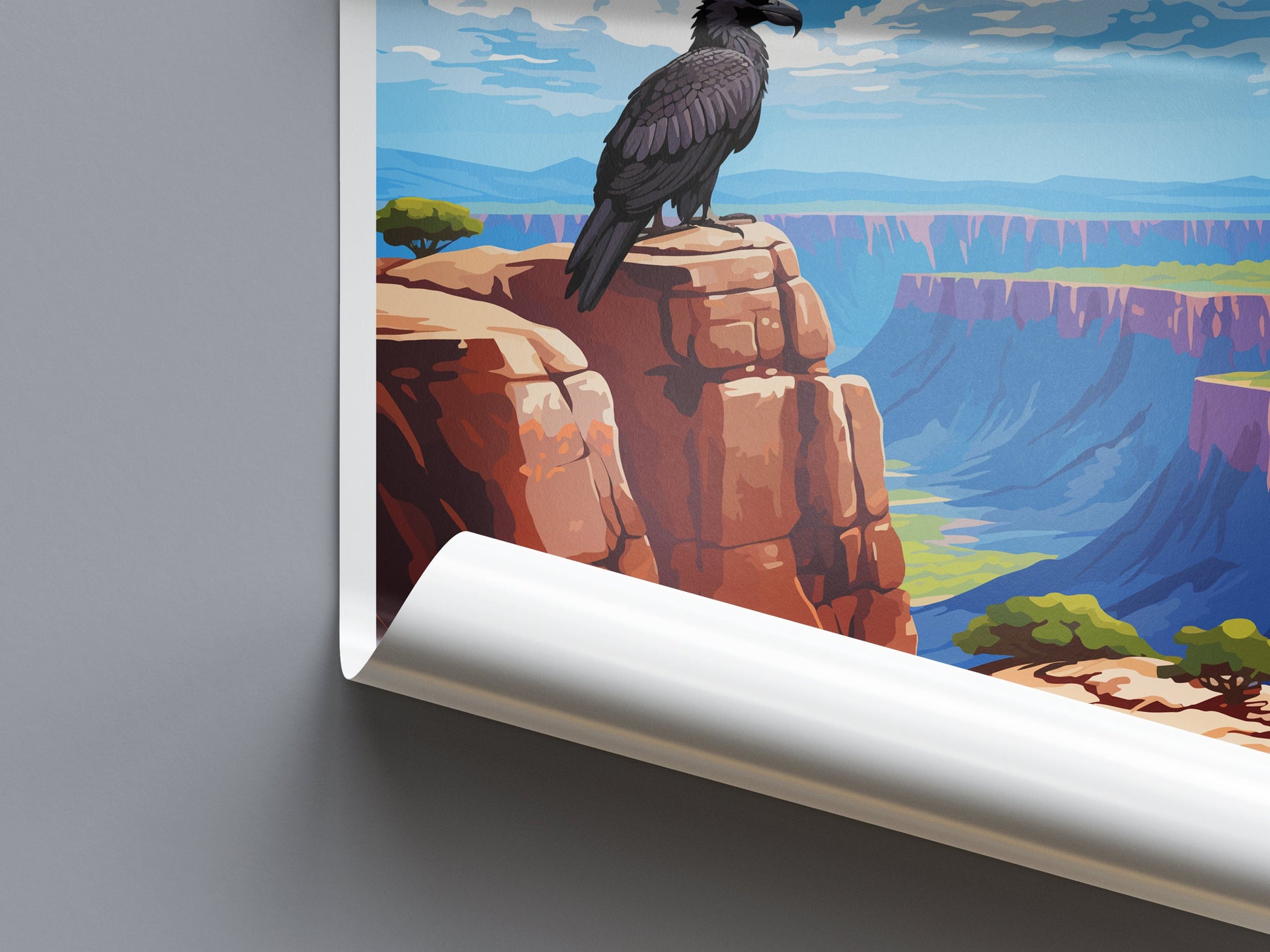 Grand Canyon National Park Travel Print Wall Art Grand Canyon Wall Hanging Home Décor Grand Canyon Gift Art Lovers Arizona Art Lover Gift
