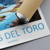 Bajos Del Toro Waterfall Travel Print Wall Art Bajos Del Toro Waterfall Wall Hanging Home Décor Bajos Del Toro Waterfall Gift Art Lovers
