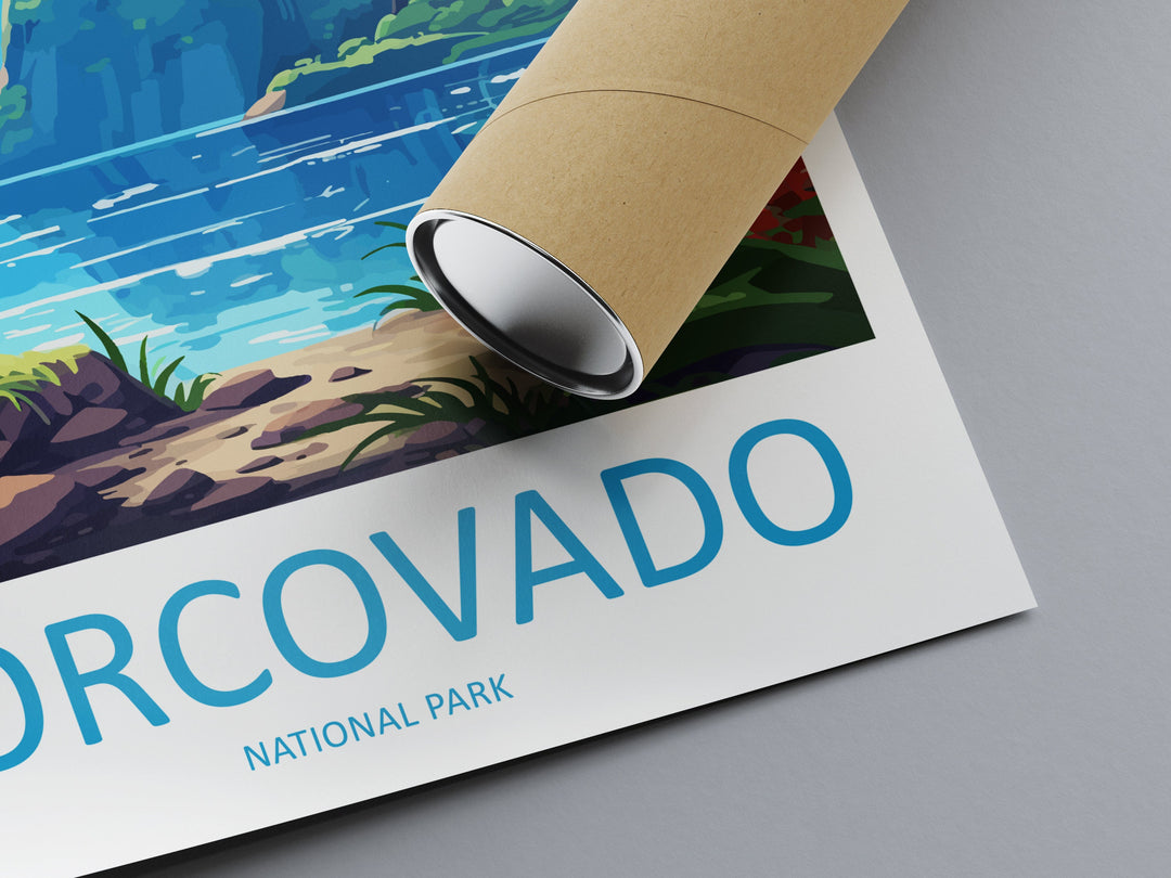 Corcovado National Park Travel Print Wall Art Corcovado Park Wall Hanging Home Décor Corcovado National Park Gift Art Costa Rica