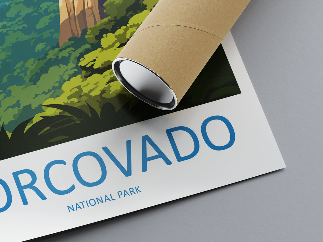 Corcovado National Park Travel Print Wall Art Corcovado Park Wall Hanging Home Décor Corcovado National Park Gift Art Costa Rica