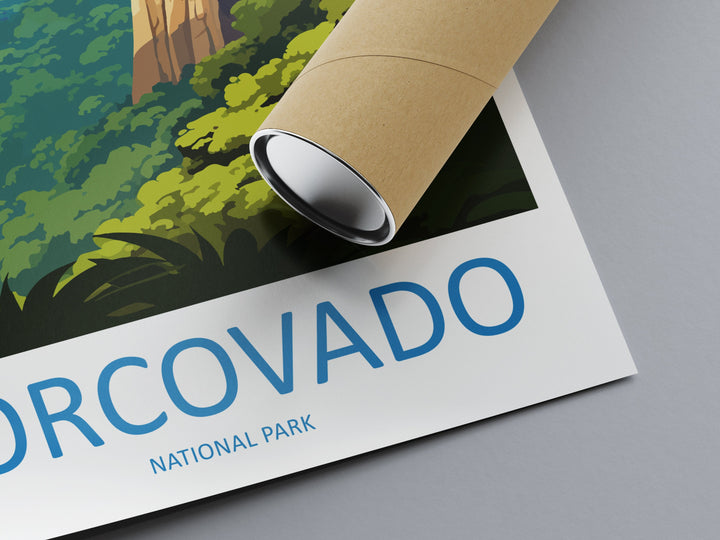 Corcovado National Park Travel Print Wall Art Corcovado Park Wall Hanging Home Décor Corcovado National Park Gift Art Costa Rica