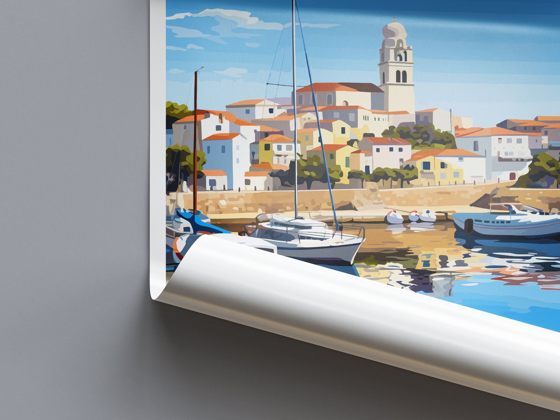 Vila Real de Santo António Travel Print Wall Art Vila Real Wall Hanging Home Décor Vila Real Gift Art Lovers Portugal Art Lover Gift