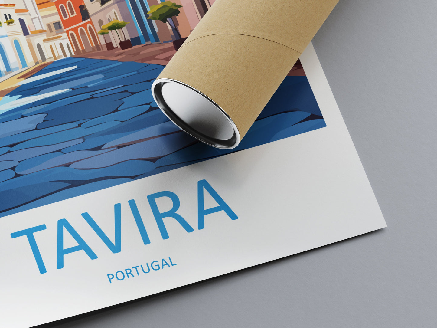Tavira Travel Print Wall Art Tavira Wall Hanging Home Décor Tavira Gift Art Lovers Portugal Art Lover Gift Tavira Wall Décor