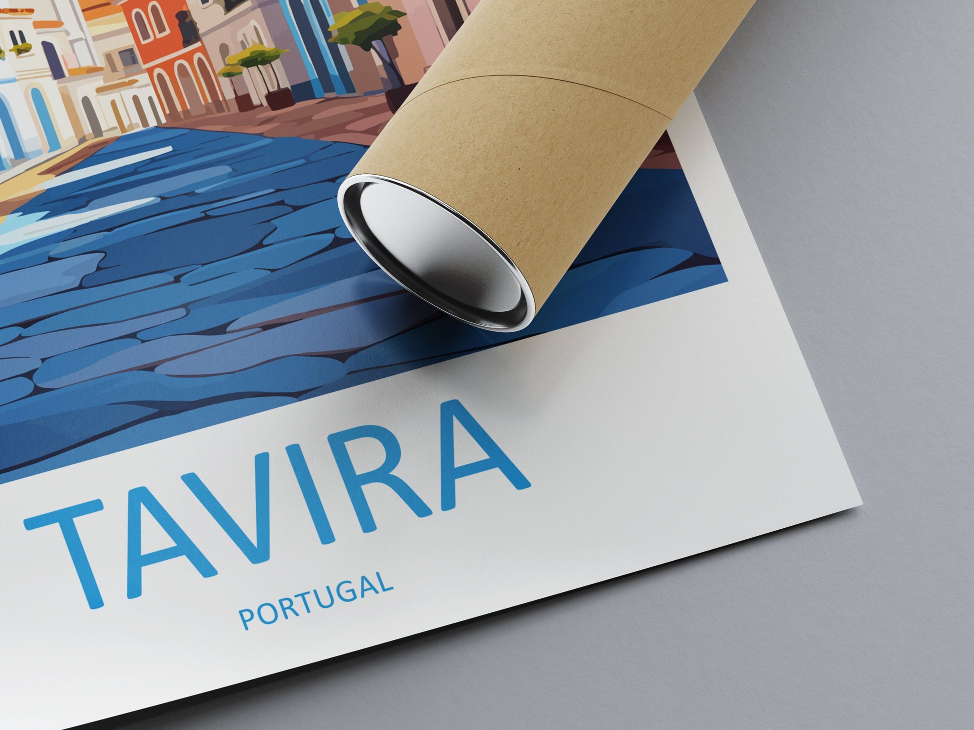 Tavira Travel Print Wall Art Tavira Wall Hanging Home Décor Tavira Gift Art Lovers Portugal Art Lover Gift Tavira Wall Décor