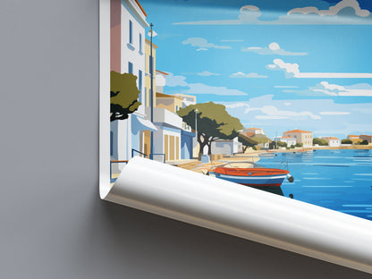 Tavira Travel Print Wall Art Tavira Wall Hanging Home Décor Tavira Gift Art Lovers Portugal Art Lover Gift Tavira Wall Décor