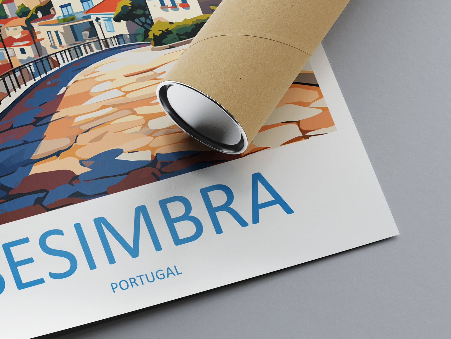 Sesimbra Travel Print Wall Art Sesimbra Wall Hanging Home Décor Sesimbra Gift Art Lovers Portugal Art Lover Gift Sesimbra Wall Décor