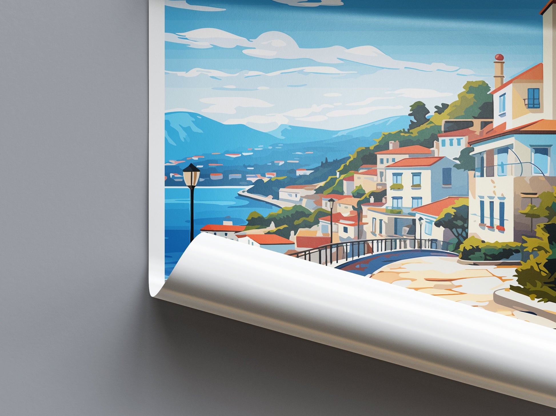 Sesimbra Travel Print Wall Art Sesimbra Wall Hanging Home Décor Sesimbra Gift Art Lovers Portugal Art Lover Gift Sesimbra Wall Décor