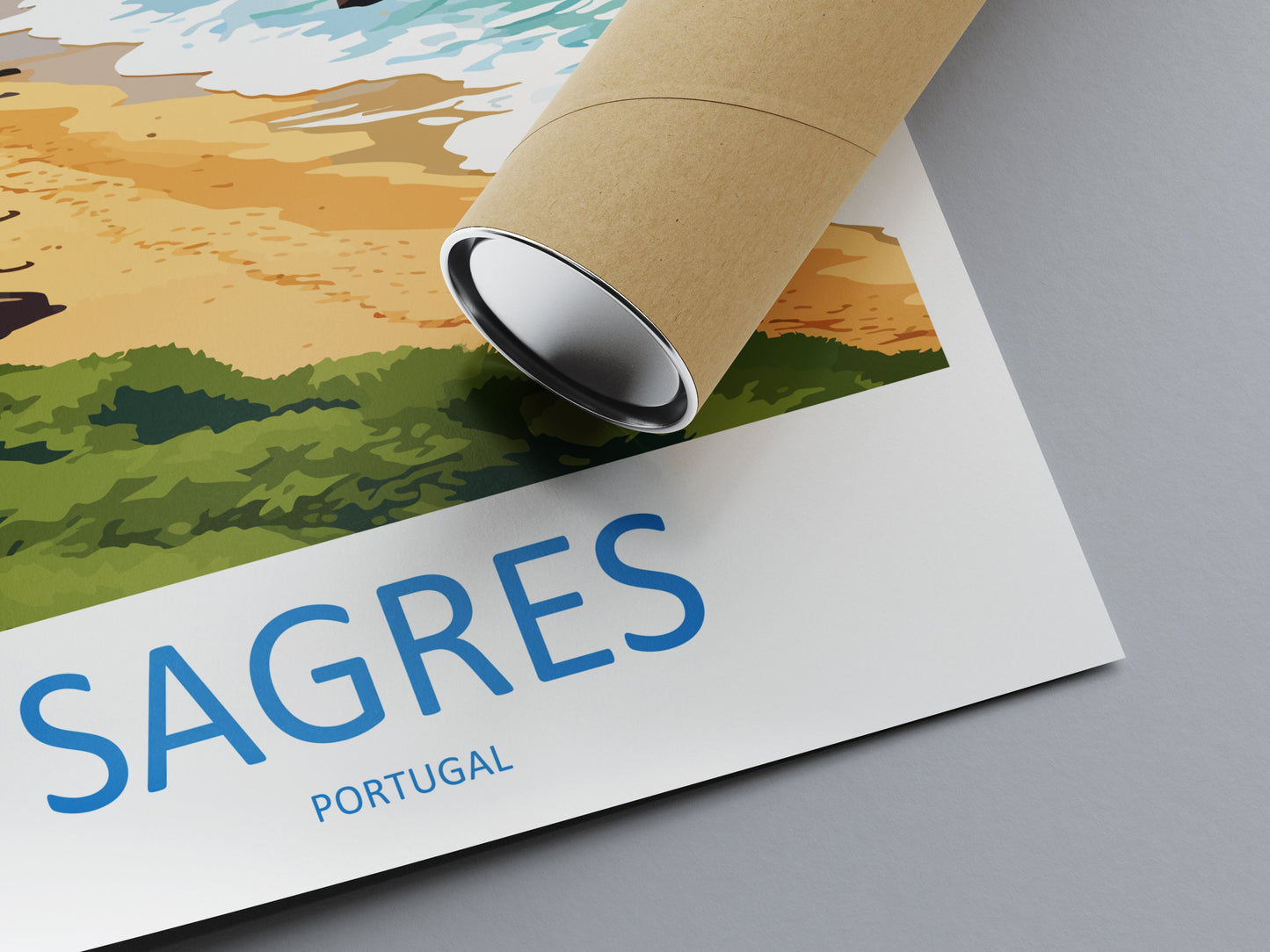 Sagres Travel Print Wall Art Sagres Wall Hanging Home Décor Sagres Gift Art Lovers Portugal Art Lover Gift Sagres Wall Décor