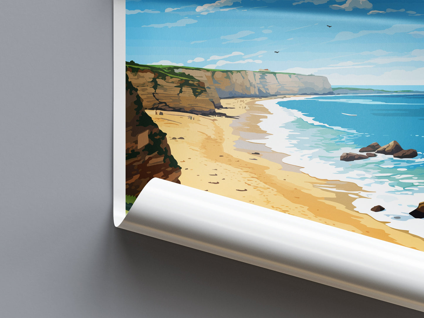 Sagres Travel Print Wall Art Sagres Wall Hanging Home Décor Sagres Gift Art Lovers Portugal Art Lover Gift Sagres Wall Décor