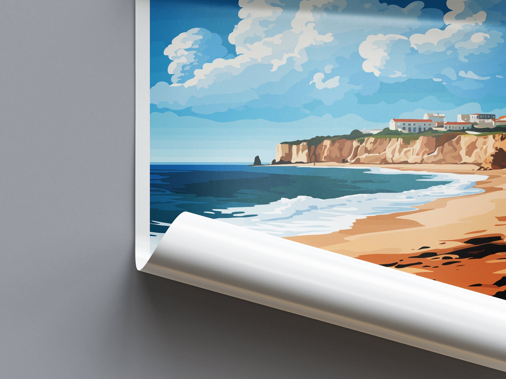 Sagres Travel Print Wall Art Sagres Wall Hanging Home Décor Sagres Gift Art Lovers Portugal Art Lover Gift Sagres Wall Décor