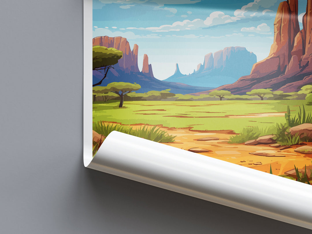 Chirripo National Park Travel Print Wall Art Chirripo Wall Hanging Home Décor Chirripo National Park Gift Art Costa Rica