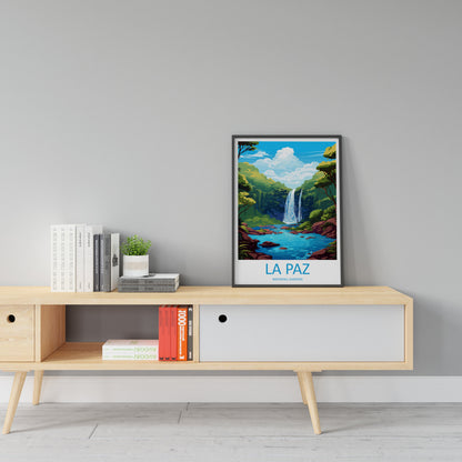 La Paz Waterfall Gardens Travel Print Wall Art La Paz Waterfall Gardens Wall Hanging Home Décor La Paz Waterfall Gardens Gift Art Costa Rica