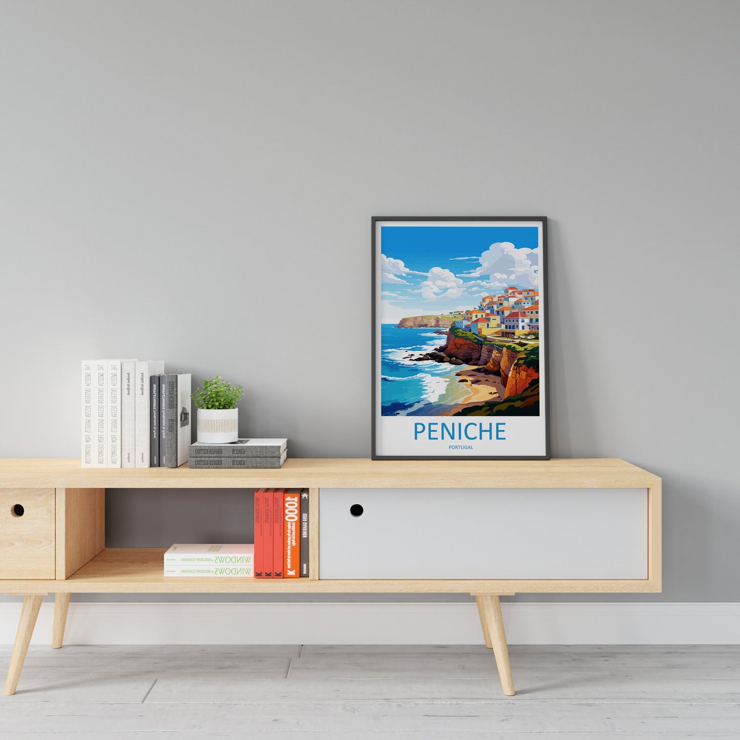 Peniche Travel Print Wall Art Peniche Wall Hanging Home Décor Peniche Gift Art Lovers Portugal Art Lover Gift Peniche Wall Décor