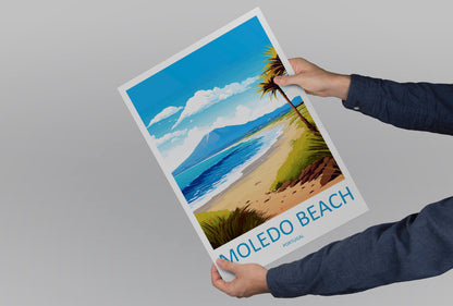 Moledo Beach Travel Print Wall Art Moledo Beach Wall Hanging Home Décor Moledo Beach Gift Art Lovers Portugal Art Lover Gift Moledo Beach