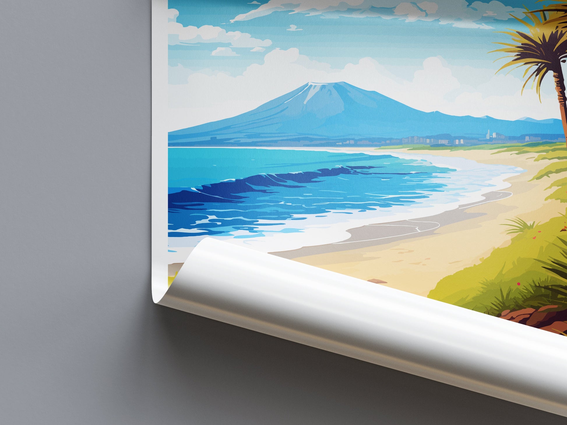 Moledo Beach Travel Print Wall Art Moledo Beach Wall Hanging Home Décor Moledo Beach Gift Art Lovers Portugal Art Lover Gift Moledo Beach