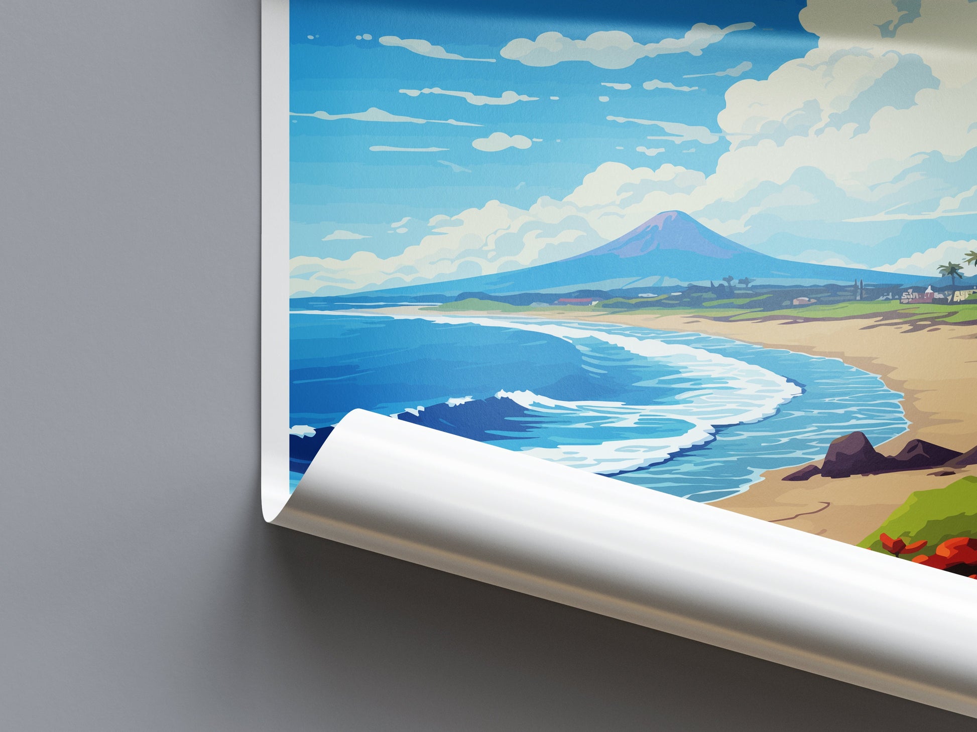 Moledo Beach Travel Print Wall Art Moledo Beach Wall Hanging Home Décor Moledo Beach Gift Art Lovers Portugal Art Lover Gift Moledo Beach