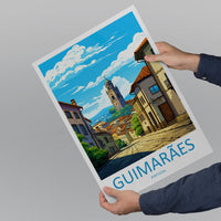 Guimarães Travel Print Wall Art Guimarães Wall Hanging Home Décor Guimarães Gift Art Lovers Portugal Art Lover Gift Guimarães Poster