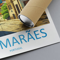 Guimarães Travel Print Wall Art Guimarães Wall Hanging Home Décor Guimarães Gift Art Lovers Portugal Art Lover Gift Guimarães Poster