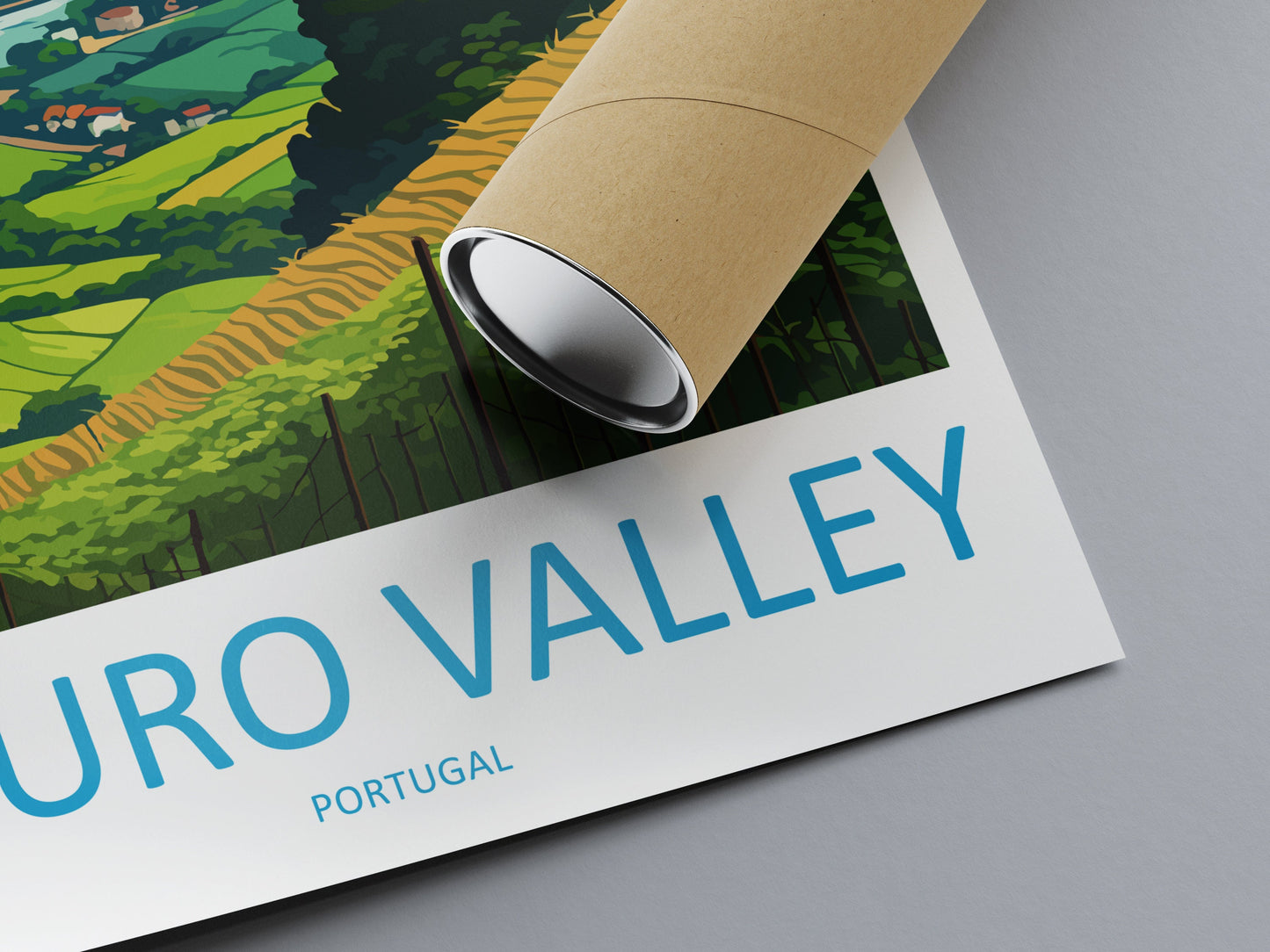 Douro Valley Travel Print Wall Art Douro Valley Wall Hanging Home Décor Douro Valley Gift Art Lovers Portugal Art Lover Gift Douro Valley