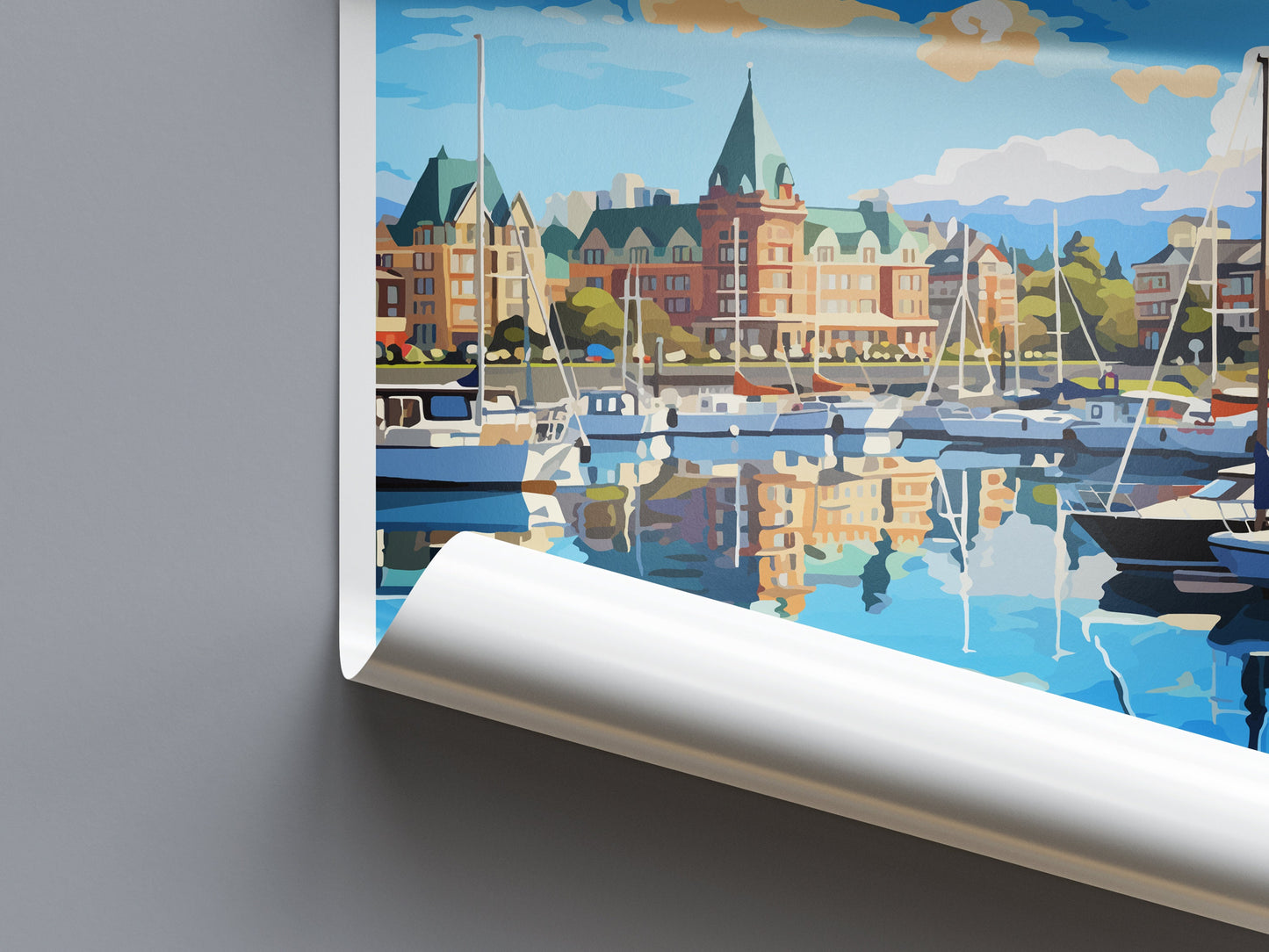 Victoria Travel Print Wall Art Victoria Wall Hanging Home Décor Victoria Gift Art Lovers Canada Art Lover Gift Victoria Gift