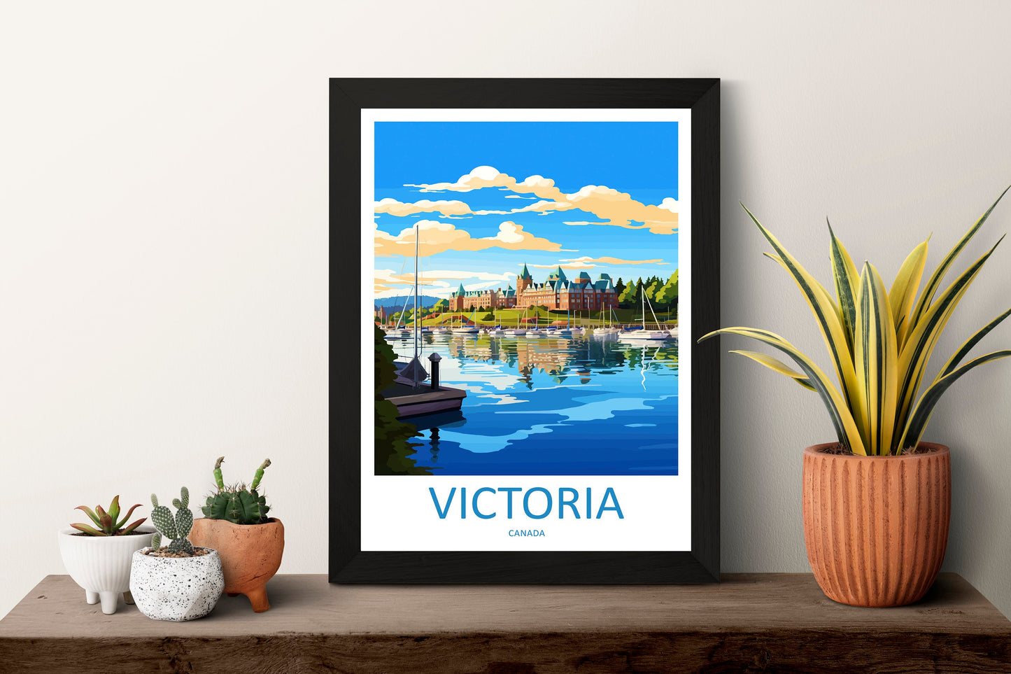 Victoria Travel Print Wall Art Victoria Wall Hanging Home Décor Victoria Gift Art Lovers Canada Art Lover Gift Victoria Gift