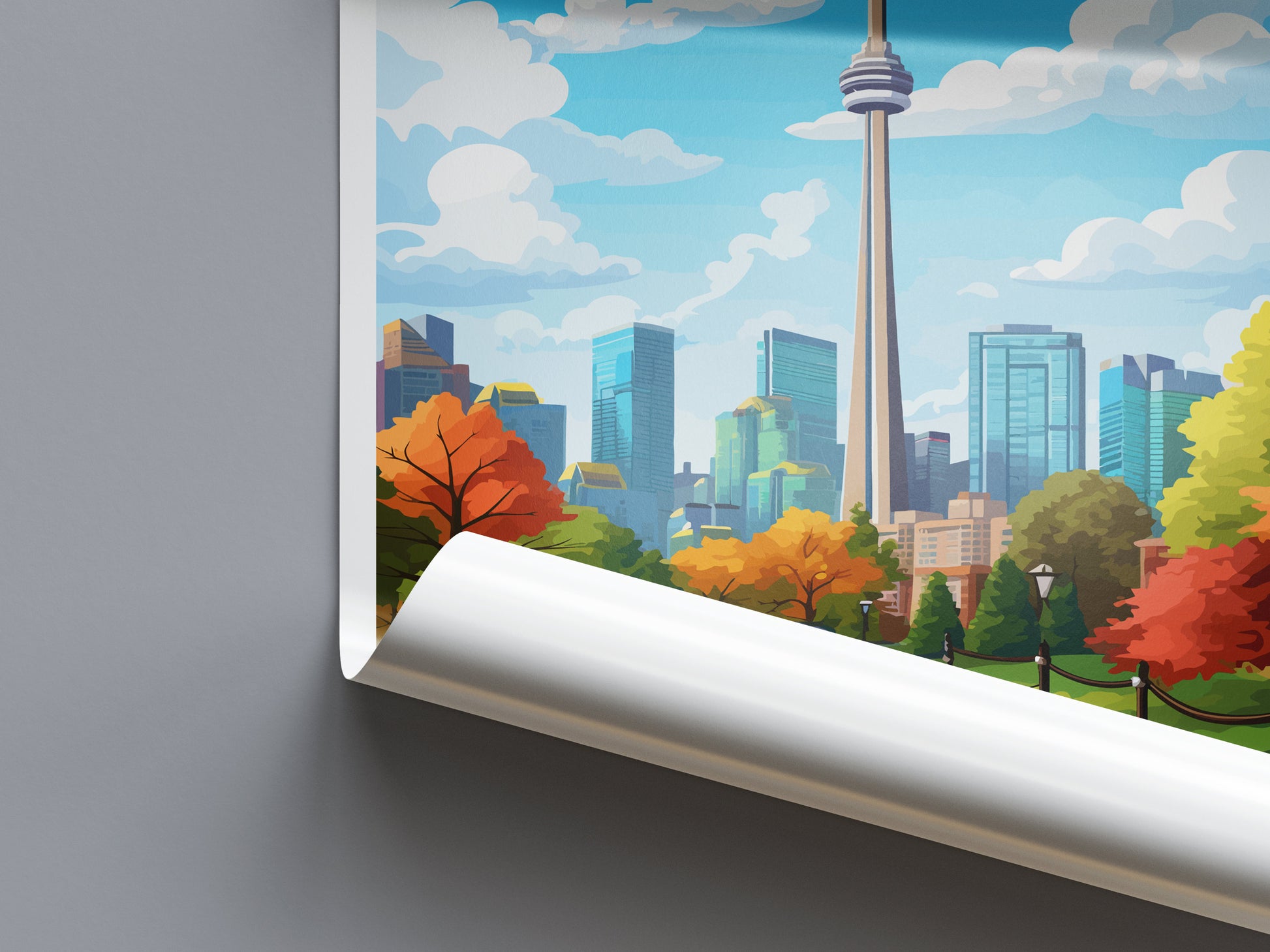 Toronto Travel Print Wall Art Toronto Wall Hanging Home Décor Toronto Gift Art Lovers Canada Art Lover Gift Toronto Gift